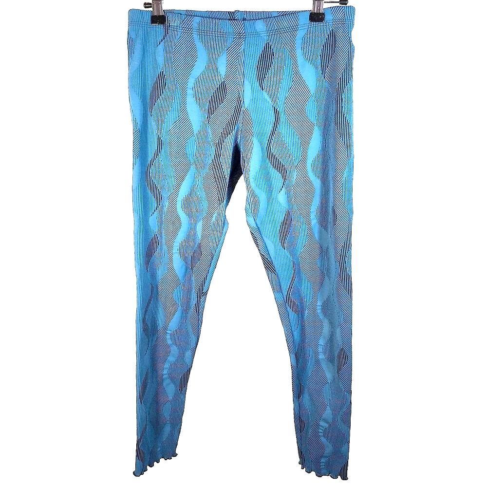 NWT Haystacks Brazilian‎ Two Tone Legging Posy Polaris One Size Textured $92MSRP